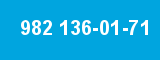 982 136-01-71